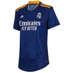 Camisa Feminina II Real Madrid 2021 2022 Adidas oficial